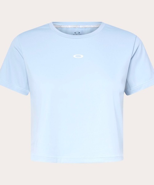 OAKLEY（オークリー）の「オークリー  RADIANT ESSENTIAL CROPPED TEE 11.0（Tシャツ/カットソー・レディース・ブラック/サンドグレー/ブルー・M/L）」の11枚目の写真