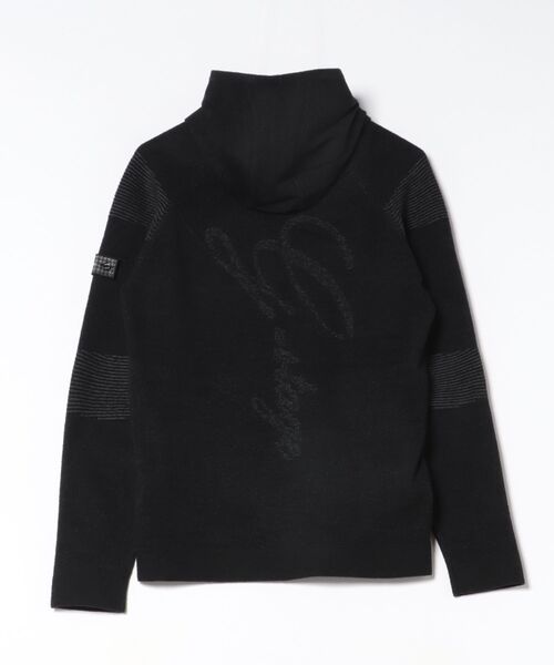 g-stage（ジーステージ）の「【g-stage】モールストレッチパーカー（ニット/セーター・メンズ・チャコールグレー・46/48/50）」の2枚目の写真