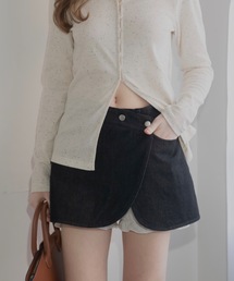 JUMELLE | フリルパンツデニムスカート(デニムスカート)