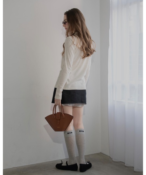 JUMELLE(ジュメロ)の「フリルパンツデニムスカート(デニムスカート・レディース・ブラック/ブルー・MEDIUM/SMALL)」の12枚目の写真