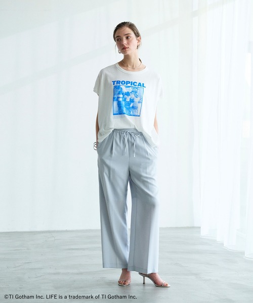 GOOD ROCK SPEED(グッドロックスピード)の「【LIFE PICTURE COLLECTION】TROPICAL Tシャツ(Tシャツ/カットソー・レディース・ホワイト・フリー)」の7枚目の写真