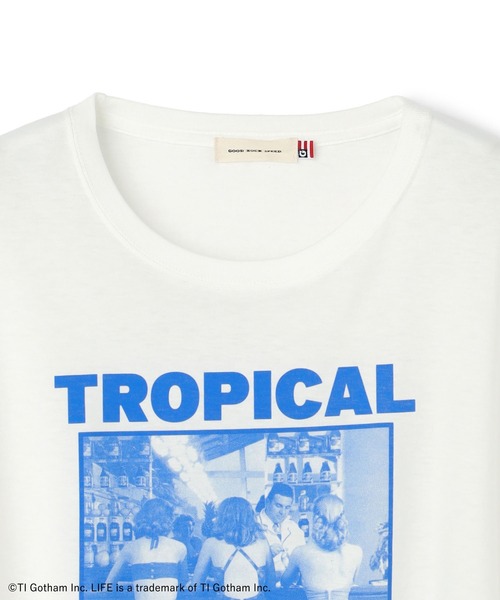 GOOD ROCK SPEED(グッドロックスピード)の「【LIFE PICTURE COLLECTION】TROPICAL Tシャツ(Tシャツ/カットソー・レディース・ホワイト・フリー)」の10枚目の写真