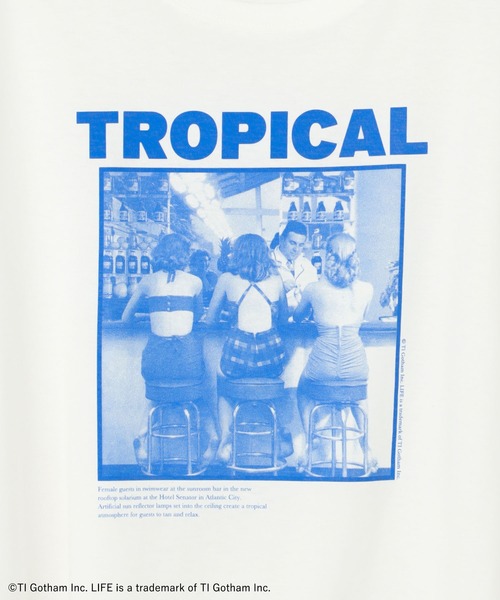 GOOD ROCK SPEED(グッドロックスピード)の「【LIFE PICTURE COLLECTION】TROPICAL Tシャツ(Tシャツ/カットソー・レディース・ホワイト・フリー)」の11枚目の写真