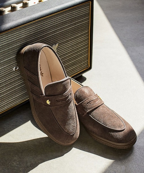adidas(アディダス)の「(ADIDAS)HANDBALL SPEZIAL LOAFER(ローファー・レディース・ブラウン・23cm/24cm/25cm)」の1枚目の写真
