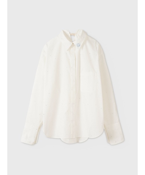 EIMY ISTOIRE(エイミーイストワール)の「ECLAT BIJOU SHIRT(シャツ/ブラウス・レディース・ホワイト/ストライプ・F)」の13枚目の写真