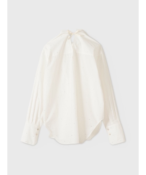 EIMY ISTOIRE(エイミーイストワール)の「ECLAT BIJOU SHIRT(シャツ/ブラウス・レディース・ホワイト/ストライプ・F)」の14枚目の写真