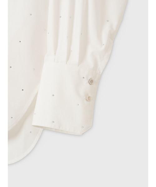 EIMY ISTOIRE(エイミーイストワール)の「ECLAT BIJOU SHIRT(シャツ/ブラウス・レディース・ホワイト/ストライプ・F)」の15枚目の写真