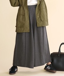 IEDIT | ＩＥＤＩＴ　やわらかなはき心地が気持ちいい　スカート見えする吸汗速乾フレンチテリースカンツ(その他パンツ)