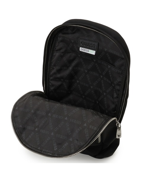 Guess（ゲス）の「MILANO Backpack Crossbody ショルダーバッグ ボディバッグ メンズバッグ（ショルダーバッグ・メンズ・ブラック・ONE SIZE）」の10枚目の写真