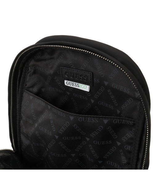 Guess（ゲス）の「MILANO Backpack Crossbody ショルダーバッグ ボディバッグ メンズバッグ（ショルダーバッグ・メンズ・ブラック・ONE SIZE）」の7枚目の写真