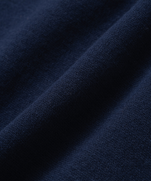 KNITTED（ニッティド）の「ベーシックエッセンシャルクロップラウンドカーディガンNAVY（カーディガン/ボレロ・メンズ・その他・M/L/XL）」の5枚目の写真