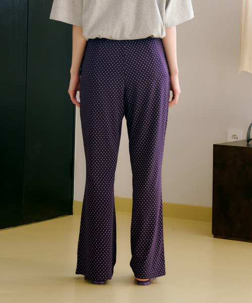 FUN FROM FUN(ファンフロムファン)の「Playful Banding Pants, Violet(その他パンツ・レディース・その他・OS)」の3枚目の写真