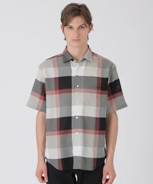 BLACK LABEL CRESTBRIDGE（ブラックレーベル・クレストブリッジ）の「カラミクレストブリッジチェックハーフスリーブシャツ（シャツ/ブラウス）」