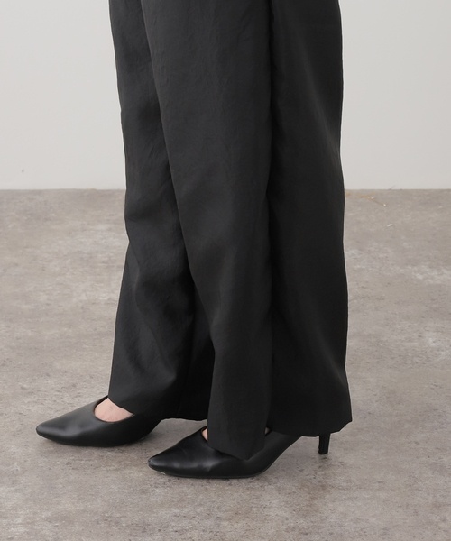 EDIT. FOR LULU（エディットフォールル）の「【EUCHRONIA/ユークロニア】Original torsion lace slacks（スラックス・レディース・ブラック・FREE）」の10枚目の写真