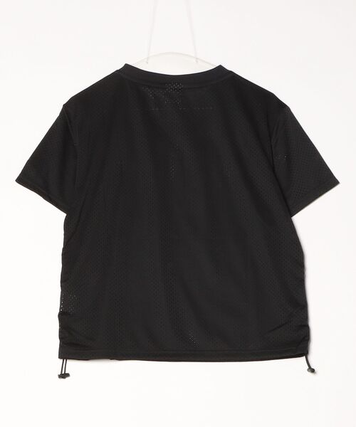 NEW BALANCE(ニューバランス)の「ロゴメッシュショートスリーブ(Tシャツ/カットソー・レディース・ブラック・SMALL/MEDIUM/LARGE/X-LARGE)」の14枚目の写真