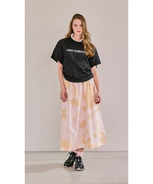 NEW BALANCE(ニューバランス)の「ロゴメッシュショートスリーブ(Tシャツ/カットソー・レディース・ブラック・SMALL/MEDIUM/LARGE/X-LARGE)」の16枚目の写真