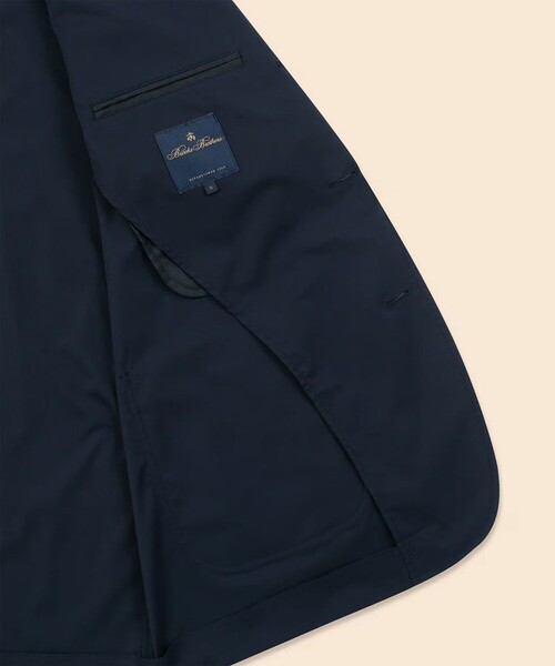 BROOKS BROTHERS(ブルックスブラザーズ)の「◆オンラインストア限定◆ ポリエステルブレンド ウォッシャブル 段返り3釦ジャケット(テーラードジャケット・メンズ・グレー/ネイビー・MEDIUM/SMALL/LARGE/X-LARGE)」の19枚目の写真