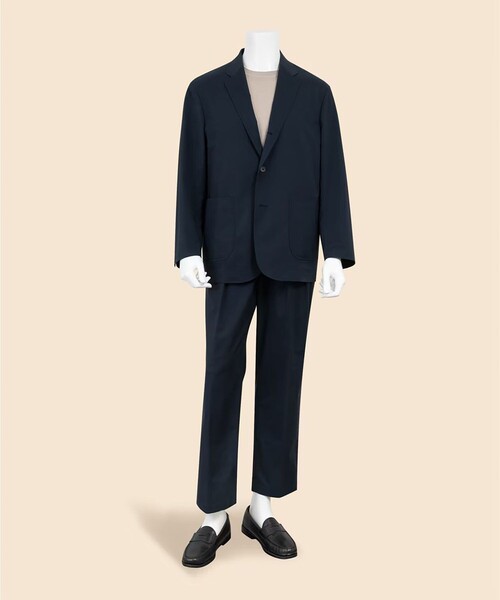 BROOKS BROTHERS(ブルックスブラザーズ)の「◆オンラインストア限定◆ ポリエステルブレンド ウォッシャブル 段返り3釦ジャケット(テーラードジャケット・メンズ・グレー/ネイビー・MEDIUM/SMALL/LARGE/X-LARGE)」の18枚目の写真