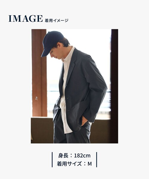 BROOKS BROTHERS(ブルックスブラザーズ)の「◆オンラインストア限定◆ ポリエステルブレンド ウォッシャブル 段返り3釦ジャケット(テーラードジャケット・メンズ・グレー/ネイビー・MEDIUM/SMALL/LARGE/X-LARGE)」の13枚目の写真