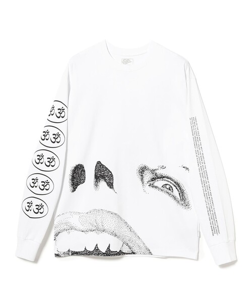 VANS(バンズ)の「VANS × ED DAVIS / Long Sleeve Tee(Tシャツ/カットソー・メンズ・ホワイト・XL/S/M/L)」の2枚目の写真