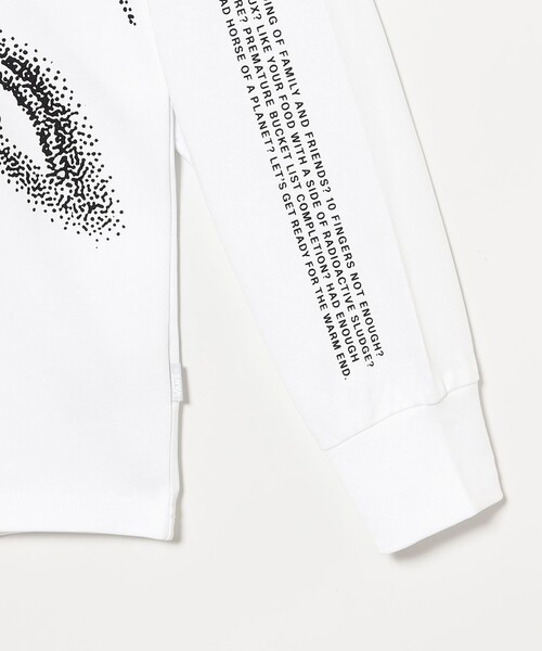 VANS(バンズ)の「VANS × ED DAVIS / Long Sleeve Tee(Tシャツ/カットソー・メンズ・ホワイト・XL/S/M/L)」の4枚目の写真