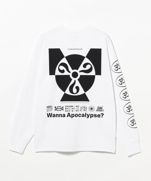 VANS(バンズ)の「VANS × ED DAVIS / Long Sleeve Tee(Tシャツ/カットソー・メンズ・ホワイト・XL/S/M/L)」の5枚目の写真