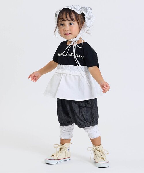 Boribon(ボリボン)の「ギャザーショートパンツ(その他パンツ・キッズ・ブラック/チェック/ネイビー・80/90/100/110/120)」の6枚目の写真