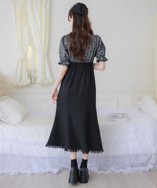 couture BY ROJITA（クチュールバイロジータ）の「リボンプリントドッキングワンピース（ワンピース・レディース・その他/アイボリー/ピンク・FREE）」の21枚目の写真