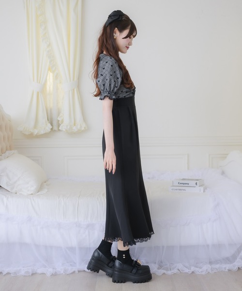 couture BY ROJITA（クチュールバイロジータ）の「リボンプリントドッキングワンピース（ワンピース・レディース・その他/アイボリー/ピンク・FREE）」の22枚目の写真