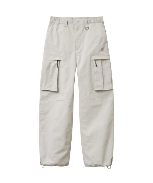 PHYPS MOTORCYCLE(フィップスモーターサイクル)の「H-Tech 3Layer Trail Wide Cargo Pants Light Gray(スウェットパンツ・レディース・その他・SMALL/MEDIUM/LARGE/X-LARGE)」の1枚目の写真