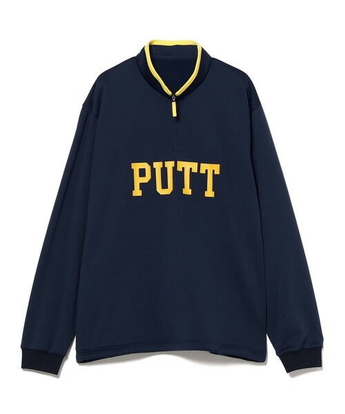 BEAMS GOLF（ビームスゴルフ）の「ORANGE LABEL / PUTT ハーフジップ スウェット（スウェット・メンズ・グレー/ネイビー/ブラック・MEDIUM/LARGE）」の3枚目の写真