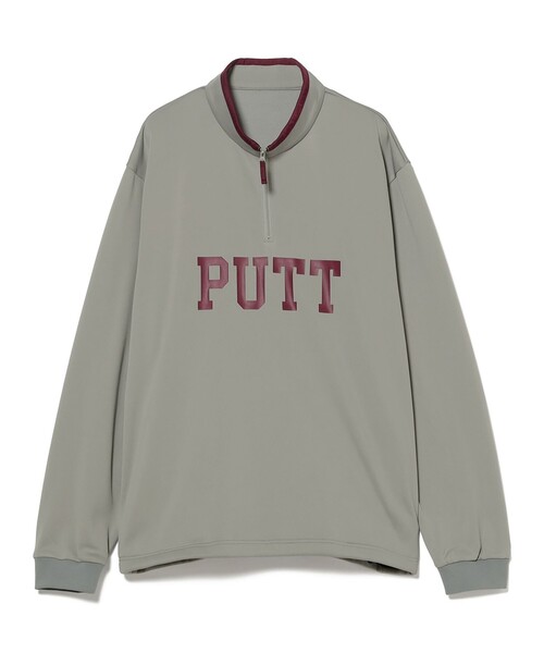 BEAMS GOLF（ビームスゴルフ）の「ORANGE LABEL / PUTT ハーフジップ スウェット（スウェット・メンズ・グレー/ネイビー/ブラック・MEDIUM/LARGE）」の2枚目の写真
