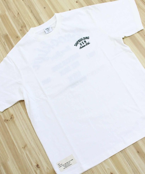 AVIREX(アヴィレックス)の「S/S EMB. T-SHIRT 'Brooklyn'(Tシャツ/カットソー・メンズ・チャコールグレー/ネイビー/ホワイト・XXL/XL/L/M)」の6枚目の写真