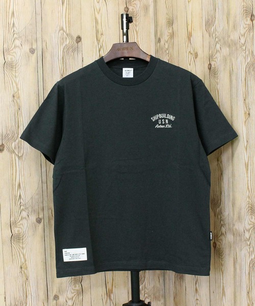 AVIREX(アヴィレックス)の「S/S EMB. T-SHIRT 'Brooklyn'(Tシャツ/カットソー・メンズ・チャコールグレー/ネイビー/ホワイト・XXL/XL/L/M)」の8枚目の写真
