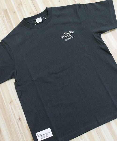 AVIREX(アヴィレックス)の「S/S EMB. T-SHIRT 'Brooklyn'(Tシャツ/カットソー・メンズ・チャコールグレー/ネイビー/ホワイト・XXL/XL/L/M)」の10枚目の写真