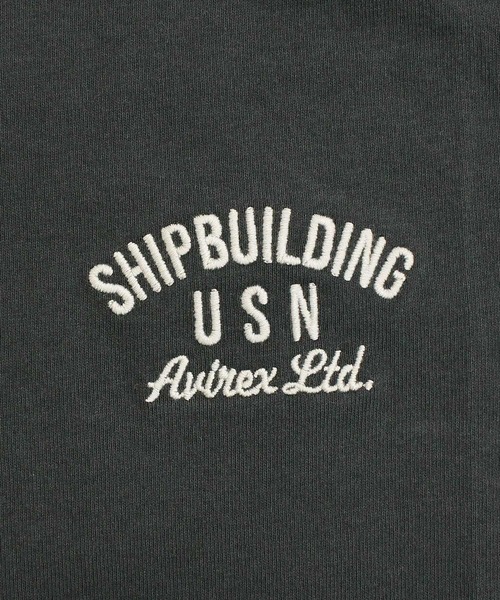 AVIREX(アヴィレックス)の「S/S EMB. T-SHIRT 'Brooklyn'(Tシャツ/カットソー・メンズ・チャコールグレー/ネイビー/ホワイト・XXL/XL/L/M)」の17枚目の写真