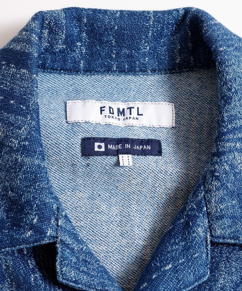 FDMTL（ファンダメンタル）の「【FDMTL】BORO S/S SHIRT 3YR WASH（シャツ/ブラウス・メンズ・インディゴブルー・3/4）」の3枚目の写真