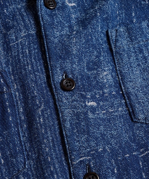 FDMTL（ファンダメンタル）の「【FDMTL】BORO S/S SHIRT 3YR WASH（シャツ/ブラウス・メンズ・インディゴブルー・3/4）」の5枚目の写真