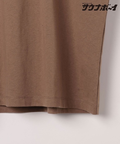 サウナボーイ(サウナボーイ)の「【サウナ×○○=ととのう】サウナボーイTシャツ(Tシャツ/カットソー・レディース・ブラウン/ネイビー/チャコール/オフホワイト・MEDIUM/LARGE)」の16枚目の写真