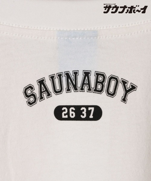 サウナボーイ(サウナボーイ)の「【サウナ×○○=ととのう】サウナボーイTシャツ(Tシャツ/カットソー・レディース・ブラウン/ネイビー/チャコール/オフホワイト・MEDIUM/LARGE)」の20枚目の写真