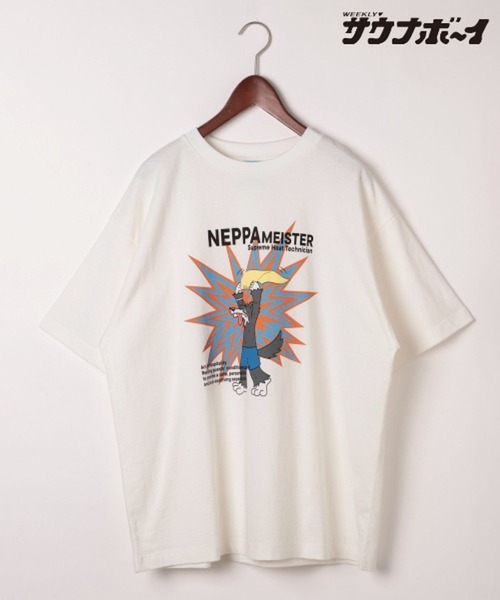 サウナボーイ(サウナボーイ)の「【サウナ×○○=ととのう】サウナボーイTシャツ(Tシャツ/カットソー・レディース・ブラウン/ネイビー/チャコール/オフホワイト・MEDIUM/LARGE)」の5枚目の写真