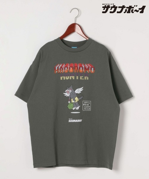 サウナボーイ(サウナボーイ)の「【サウナ×○○=ととのう】サウナボーイTシャツ(Tシャツ/カットソー・レディース・ブラウン/ネイビー/チャコール/オフホワイト・MEDIUM/LARGE)」の7枚目の写真