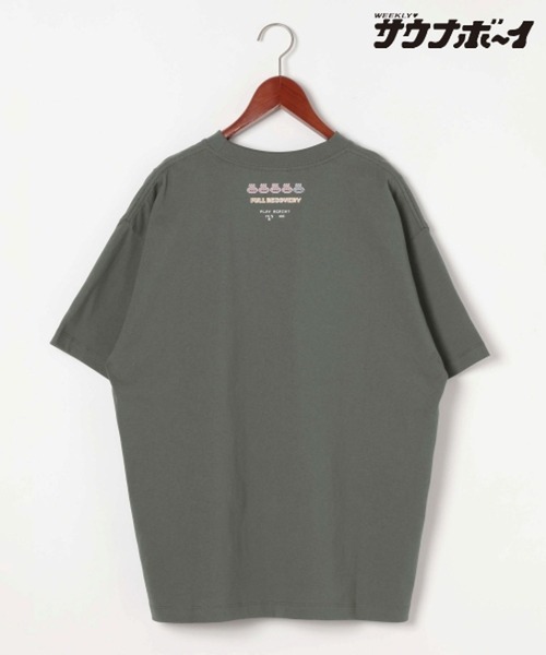 サウナボーイ(サウナボーイ)の「【サウナ×○○=ととのう】サウナボーイTシャツ(Tシャツ/カットソー・レディース・ブラウン/ネイビー/チャコール/オフホワイト・MEDIUM/LARGE)」の8枚目の写真