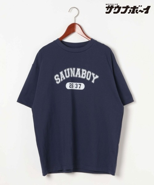 サウナボーイ(サウナボーイ)の「【サウナ×○○=ととのう】サウナボーイTシャツ(Tシャツ/カットソー・レディース・ブラウン/ネイビー/チャコール/オフホワイト・MEDIUM/LARGE)」の11枚目の写真