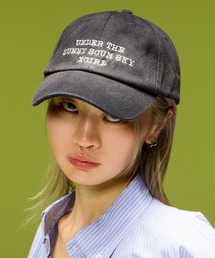 X-girl | FADED FACE LABEL 6PANEL CAP(キャップ)