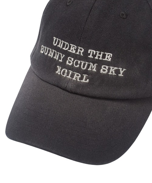 X-girl（エックスガール）の「FADED FACE LABEL 6PANEL CAP（キャップ・レディース・ブラウン/オリーブ/ブラック・ONE SIZE）」の14枚目の写真