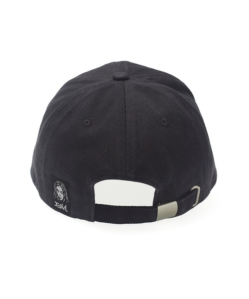 X-girl（エックスガール）の「FADED FACE LABEL 6PANEL CAP（キャップ・レディース・ブラウン/オリーブ/ブラック・ONE SIZE）」の17枚目の写真