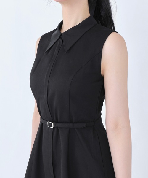M me eme（エムミーエメ）の「Back ribbon flare mini onepiece(eme10604)（ワンピース・レディース・ブラック・FREE）」の13枚目の写真