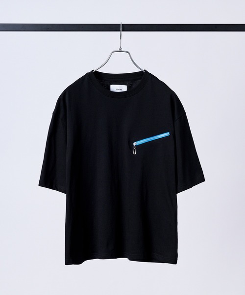 Confirm（コンファーム）の「ジップディテールTシャツ / Zip-detail Tee メンズ ウィメンズ ユニセックス（Tシャツ/カットソー・メンズ・グレー/ミント/ブラック・L/M）」の10枚目の写真