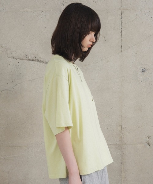 Confirm（コンファーム）の「ジップディテールTシャツ / Zip-detail Tee メンズ ウィメンズ ユニセックス（Tシャツ/カットソー・メンズ・グレー/ミント/ブラック・L/M）」の15枚目の写真